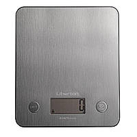 Весы кухонные металлические с подсчетом калорий LIBERTON LKS-0713 SMART