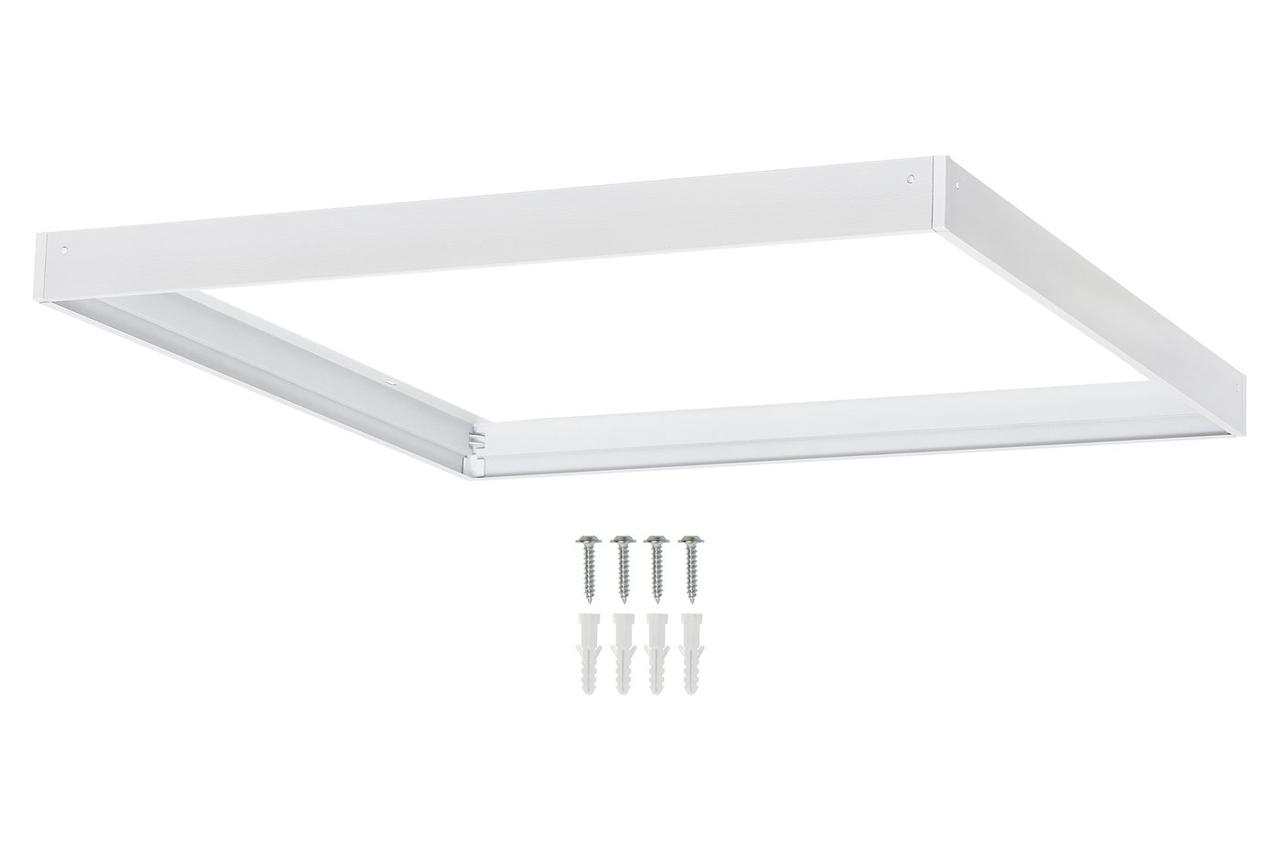 Рамка накладного монтажу до LED PANEL 43 біла Delux, фото 1