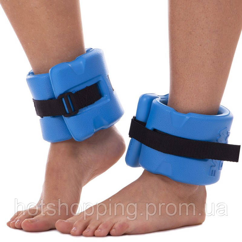 Акваманжеты для аквааэробики MadWave AQUA FITNESS CUFFS M082905 размер S ht - фото 6 - id-p2147760781