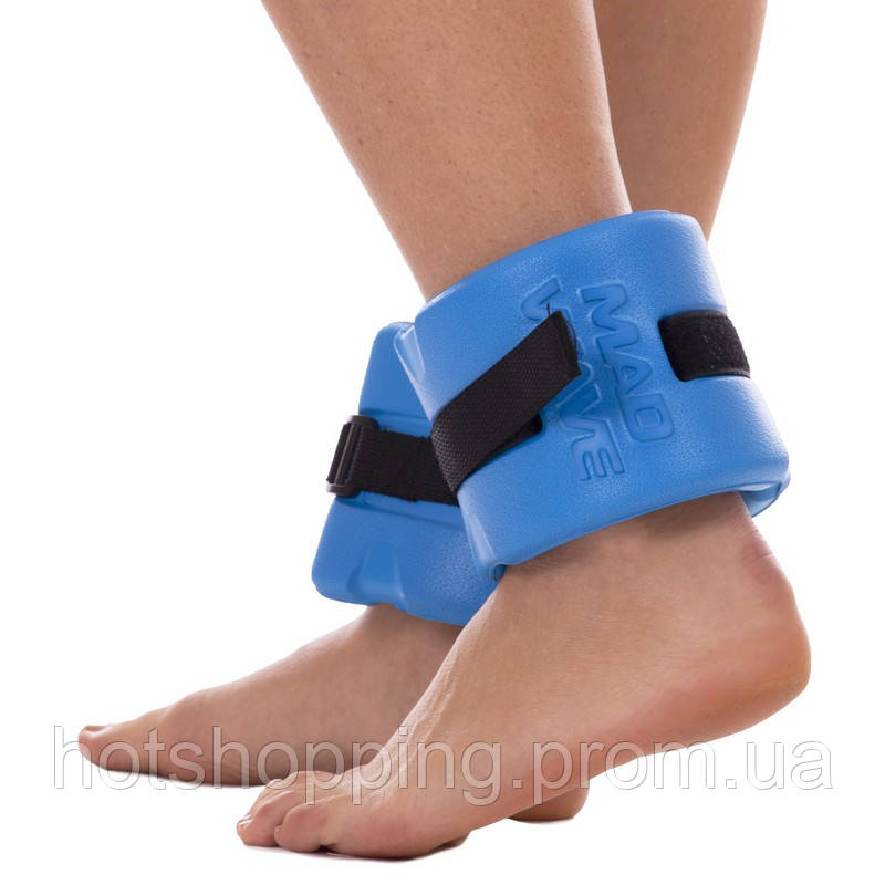 Акваманжеты для аквааэробики MadWave AQUA FITNESS CUFFS M082905 размер S ht - фото 8 - id-p2147760781