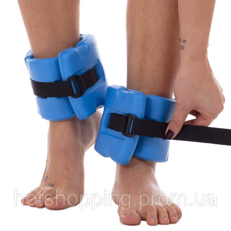 Акваманжеты для аквааэробики MadWave AQUA FITNESS CUFFS M082905 размер S ht - фото 9 - id-p2147760781