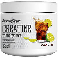 Креатин моногидрат IronFlex Creatine Monohydrate 300 g 120 servings Cola Lime KS, код: 8262332