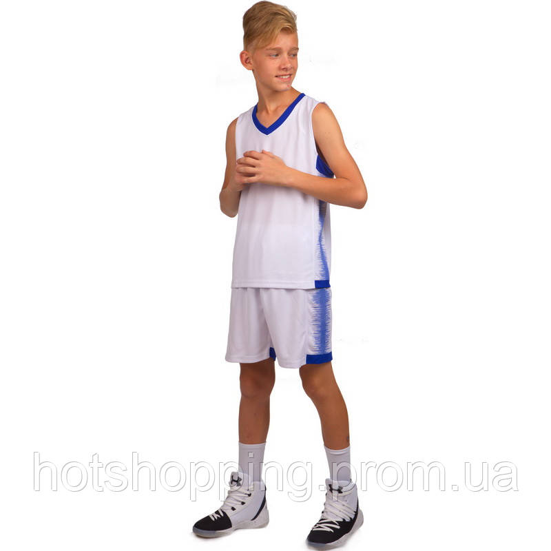 Форма баскетбольная детская Lingo LD-8018T размер XS цвет красный-синий ht - фото 7 - id-p2147773591