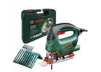 Лобзик Bosch PST 800 PEL Compact в чемодане с набором 10 пилок (Электролобзики и сабельные пилы)