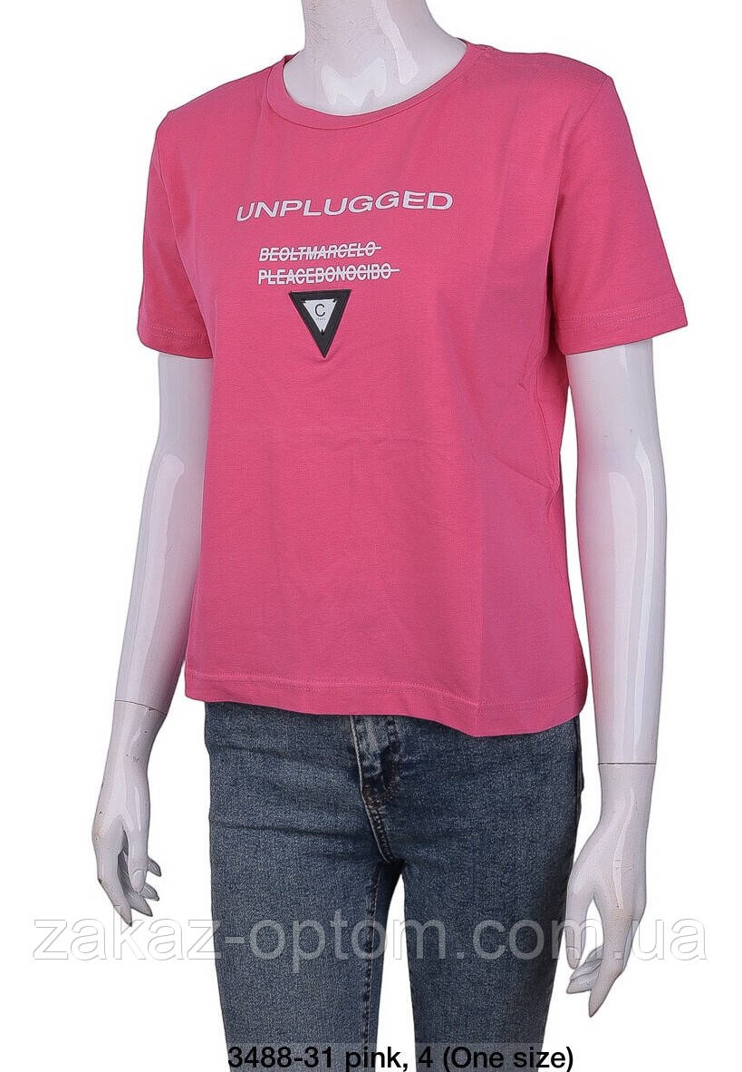 Футболка жіноча оптом (one size) Туреччина 3488-118455