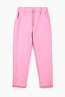 Спортивные штаны однотонные прямые для девочки SAFARI 60188 140 см Розовый (2000989506164) ZZ, код: 7885430