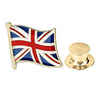 Значок BROCHE Флаг Великобритании разноцветный BRGV112805 ZZ, код: 7603575
