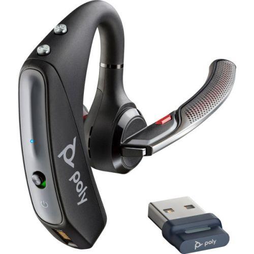 Гарнітура блютуз моно Poly Voyager 5200 USB-A HS + BT700 Mono