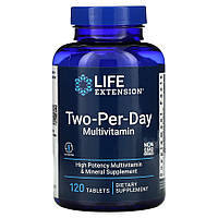 Витамины и минералы Life Extension Two-Per-Day, 120 таблеток CN10867 SP