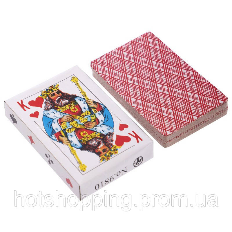 Карты игральные покерные ламинированые Zelart 9810 54 карты ht - фото 3 - id-p2147794278