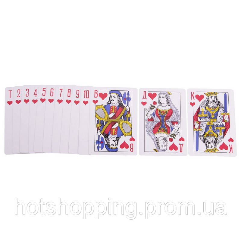 Карты игральные покерные ламинированые Zelart 9899 54 карты ht - фото 2 - id-p2147794281
