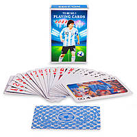 Карты игральные покерные ламинированые Zelart Футбол IG-2020 54 карты ht
