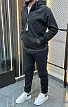 Чоловічий спортивний костюм Armani CK7718 чорний, фото 2