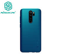 Чeхол для Xiaomi Redmi Note 8Pro Nillkin Super Frosted Shield (Blue)