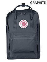 Рюкзак Fjallraven Kanken Laptop 15 Graphite (1004-27172.031) ZZ, код: 6827148