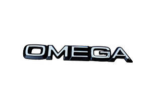Напис на багажник, напис на задню ляду Opel Omega 155х24 мм УЦІНКА!
