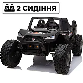 Двомісний багі CLASH CHALLENGER (24V) 4WD Kidsauto чорний