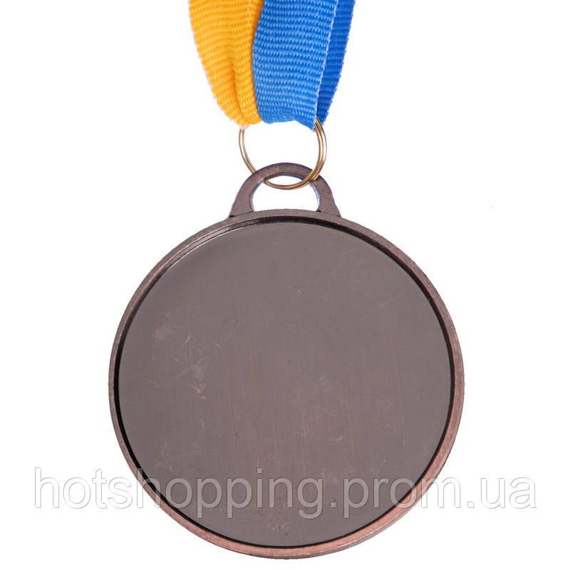 Медаль спортивная с лентой Zelart AIM Боулинг C-4846-0006 цвет серебряный ht - фото 8 - id-p2147822951