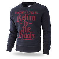 Свитшот Dobermans Aggressive Return to the Roots BC183BK (XXXL) Черный ZZ, код: 7751130