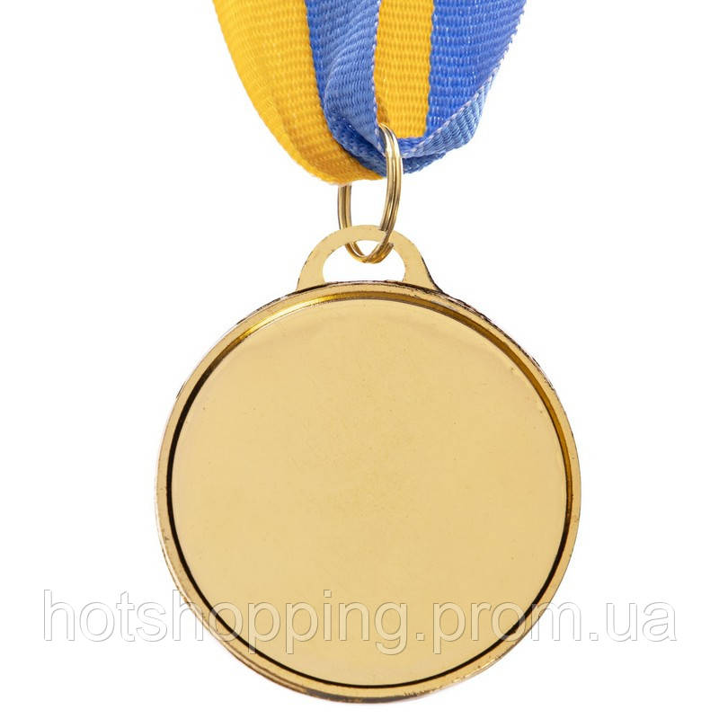 Медаль спортивная с лентой Zelart AIM Кошки C-4846-0061 цвет золотой ht - фото 3 - id-p2147822958