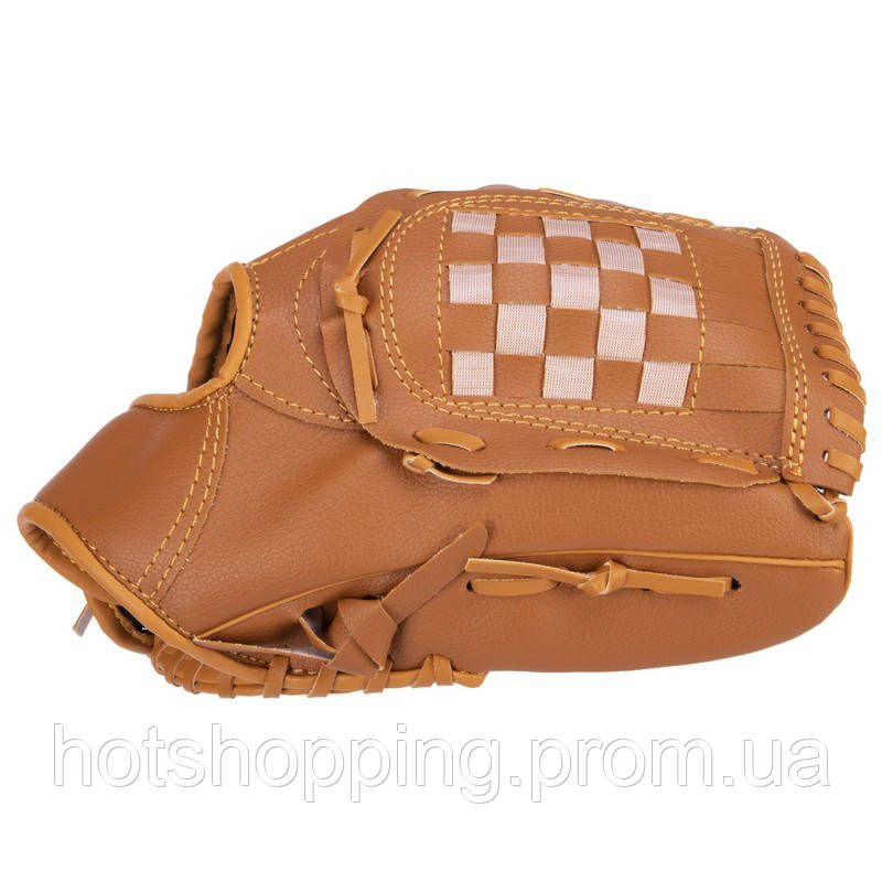 Ловушка для бейсбола Zelart C-1877 цвет коричневый ht - фото 5 - id-p2147813652