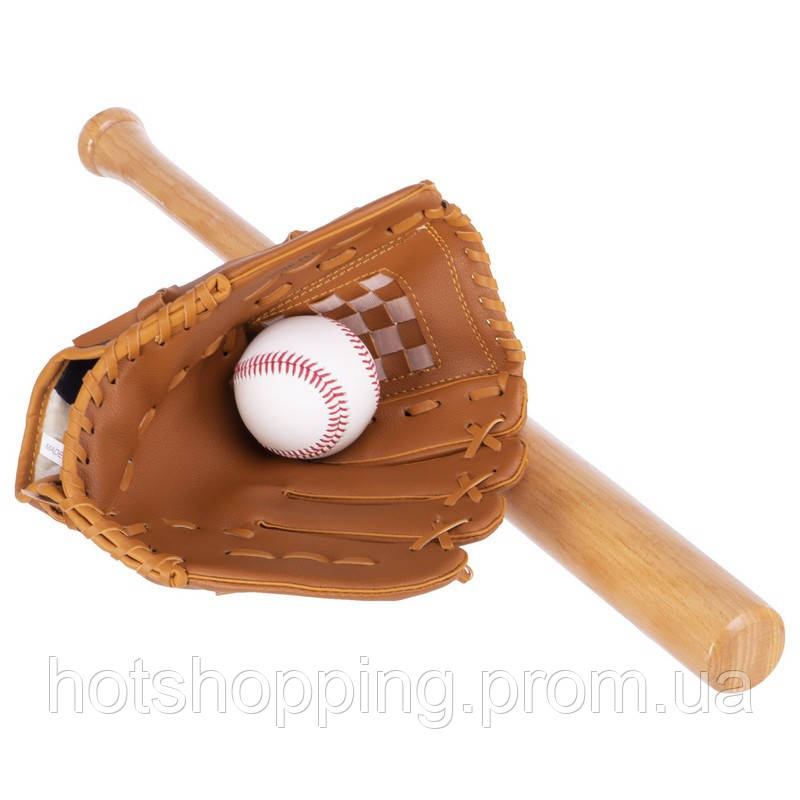 Ловушка для бейсбола Zelart C-1877 цвет коричневый ht - фото 7 - id-p2147813652