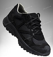 Межсезонные тактические кроссовки / демисезонная милитари обувь на мембране RECON GTX (black)