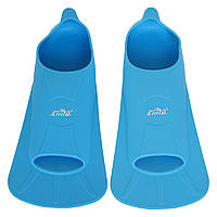 Ласты для тренировок в бассейне короткие с закрытой пяткой CIMA F002 размер 3XS (32-34) цвет синий ht