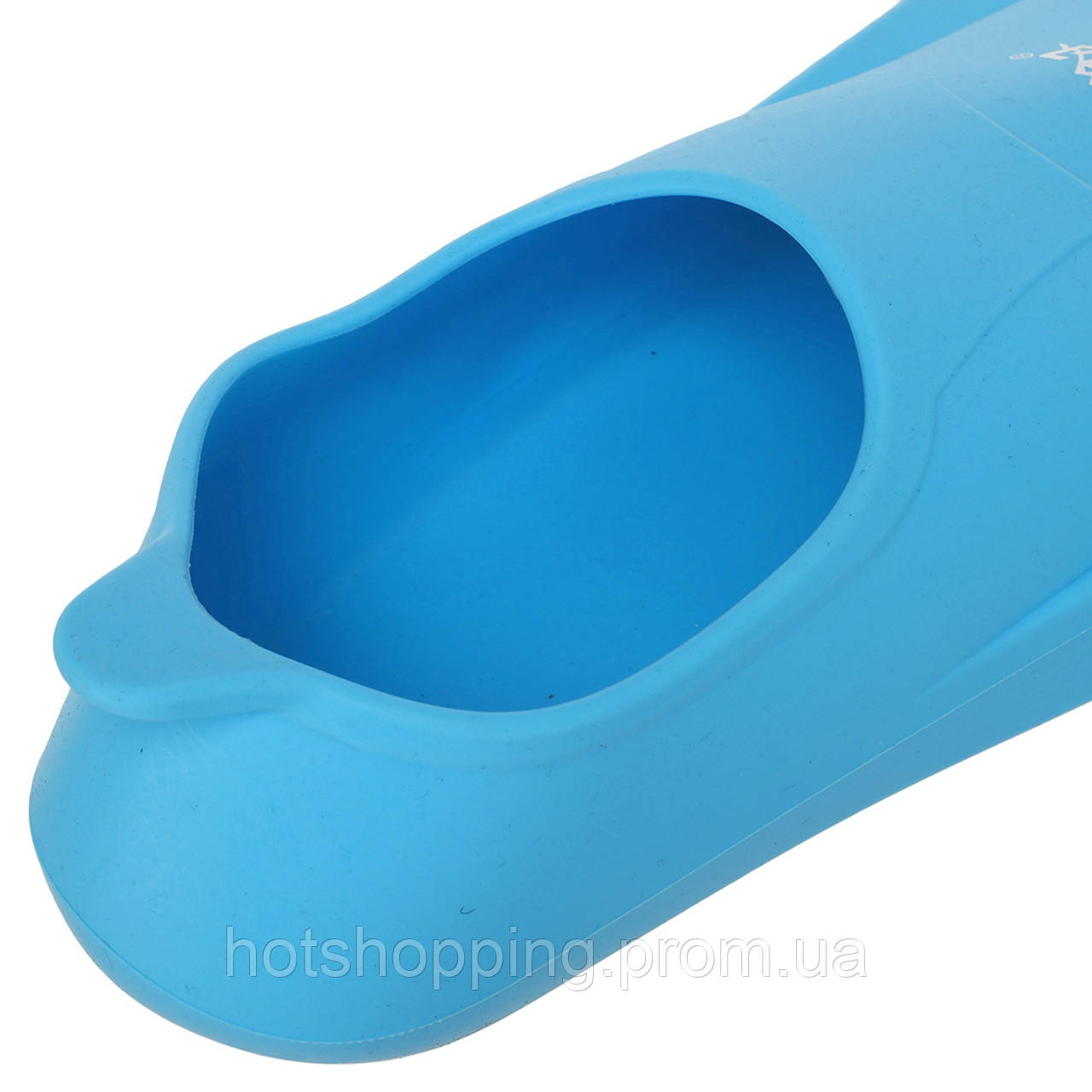 Ласты для тренировок в бассейне короткие с закрытой пяткой CIMA F002 размер XS (36-38) цвет синий ht - фото 5 - id-p2147809995