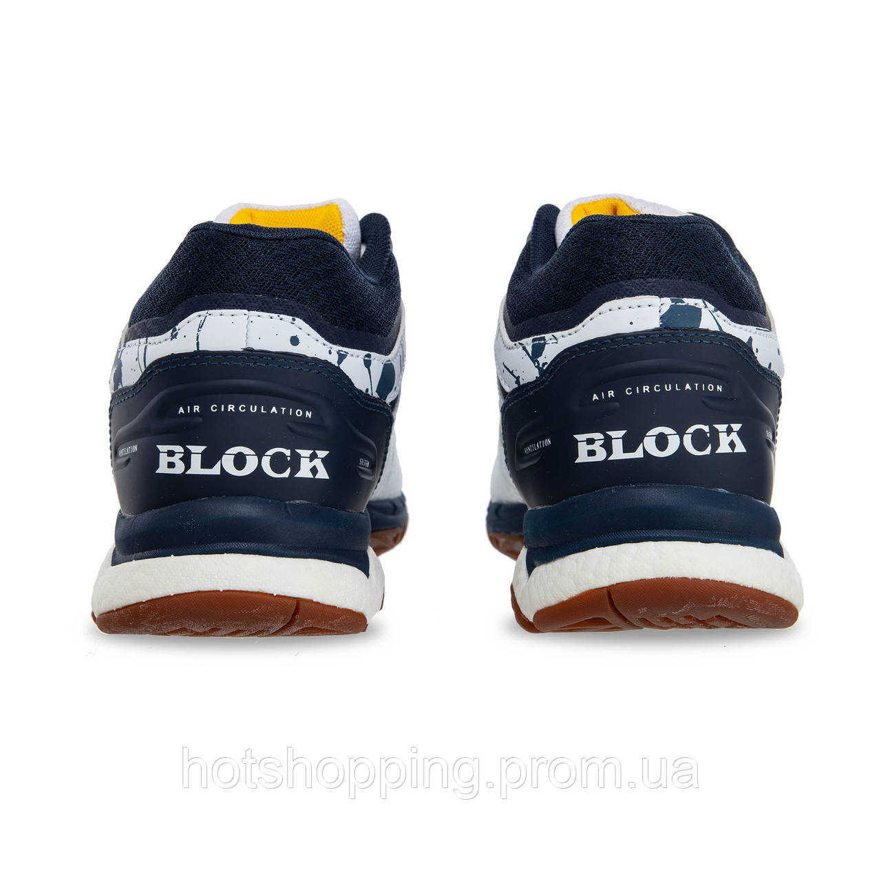 Кроссовки волейбольные Joma V.BLOCK VBLOKW2202 размер 41-EUR/40-UKR цвет белый-темно-синий ht - фото 6 - id-p2147806858