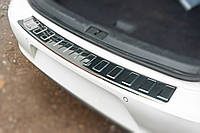 Volkswagen Golf 7 защитная накладка на задний бампер Carmos (нерж) HB фольксваген гольф 7 Хетчбек