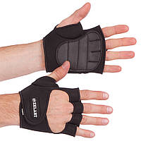 Перчатки атлетические для силовых упражнений и фитнеса Zelart ZG-3615 размер S ht