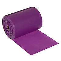 Лента эластичная для фитнеса и йоги Zelart FI-6256-20 цвет фиолетовый ht
