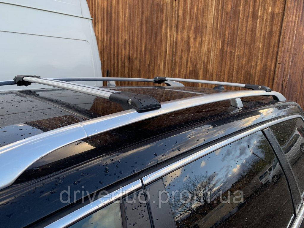 Багажник на рейлинги на крышу автои под ключ WingBar (2 шт) Серый для Hyundai H200, H1, Starex 1998-2007 гг - фото 10 - id-p2147854045