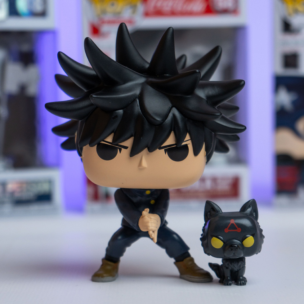 Фігурка Funko POP - Jujutsu Kaisen - Sorcery Fight - Megumi with Dog, 61360, фото 1