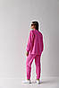 Спортивний жіночий костюм  Бомбер + Джогери  "FLY" UA рожевий, фото 2
