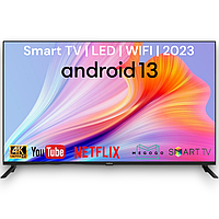 Телевизор 34 Smart TV Android 13 LED WIFI Смарт ТВ 2023