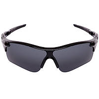 Очки спортивные солнцезащитные OAKLEY MS-107 цвет черный ht