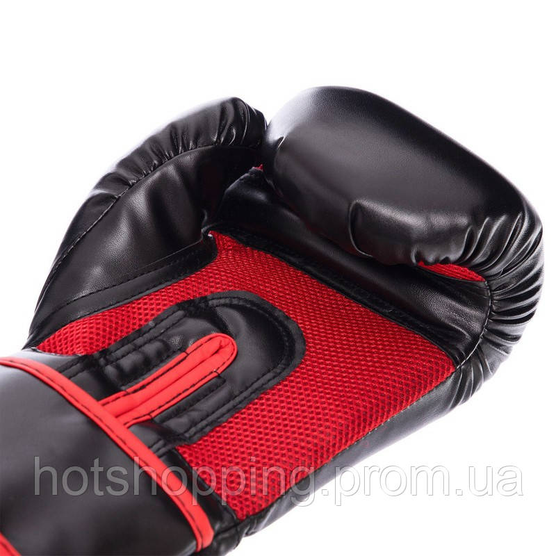 Перчатки боксерские UFC Myau Thai Style UHK-69673 12 унций черный ht - фото 4 - id-p2147842651