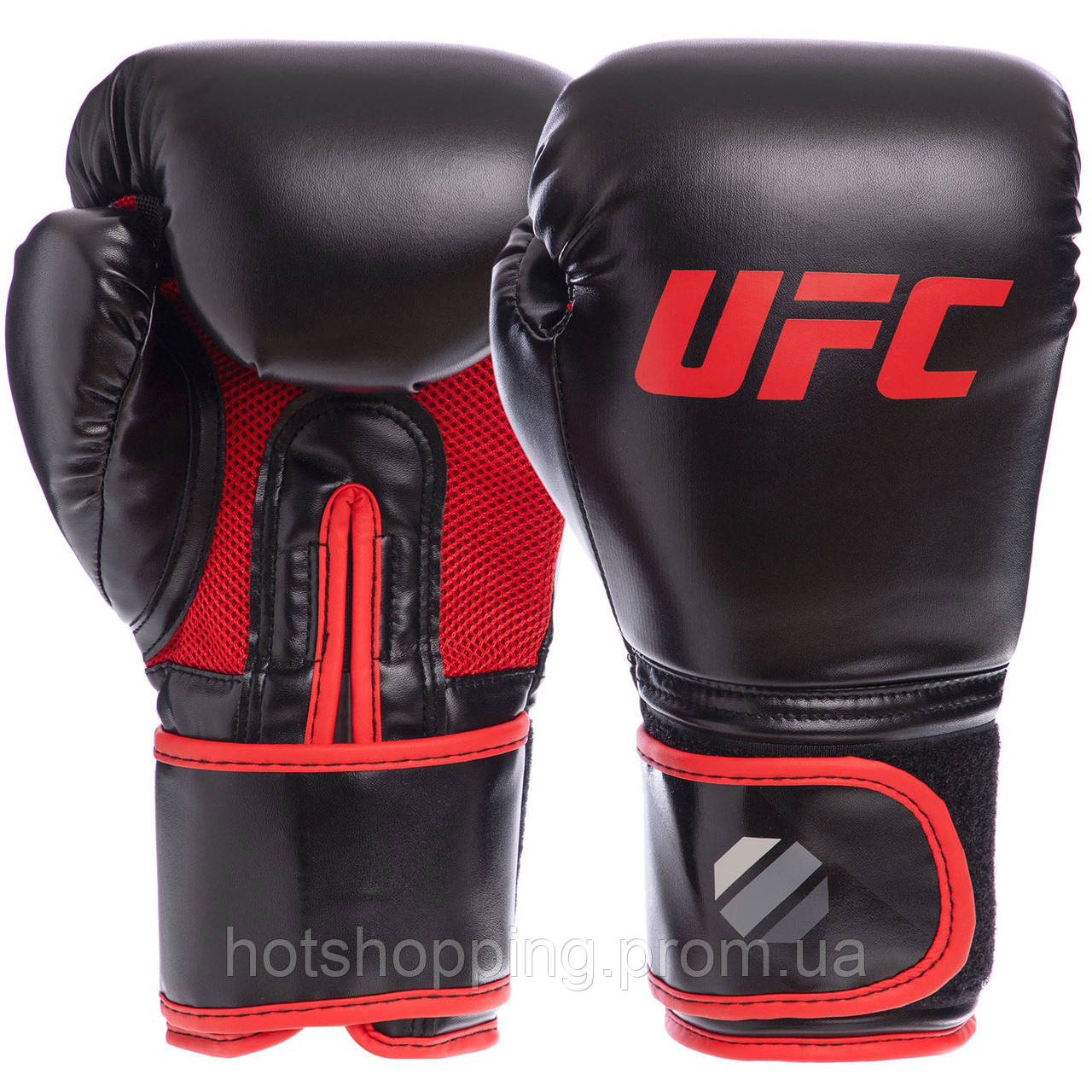 Перчатки боксерские UFC Myau Thai Style UHK-69680 14 унций черный ht - фото 1 - id-p2147842652