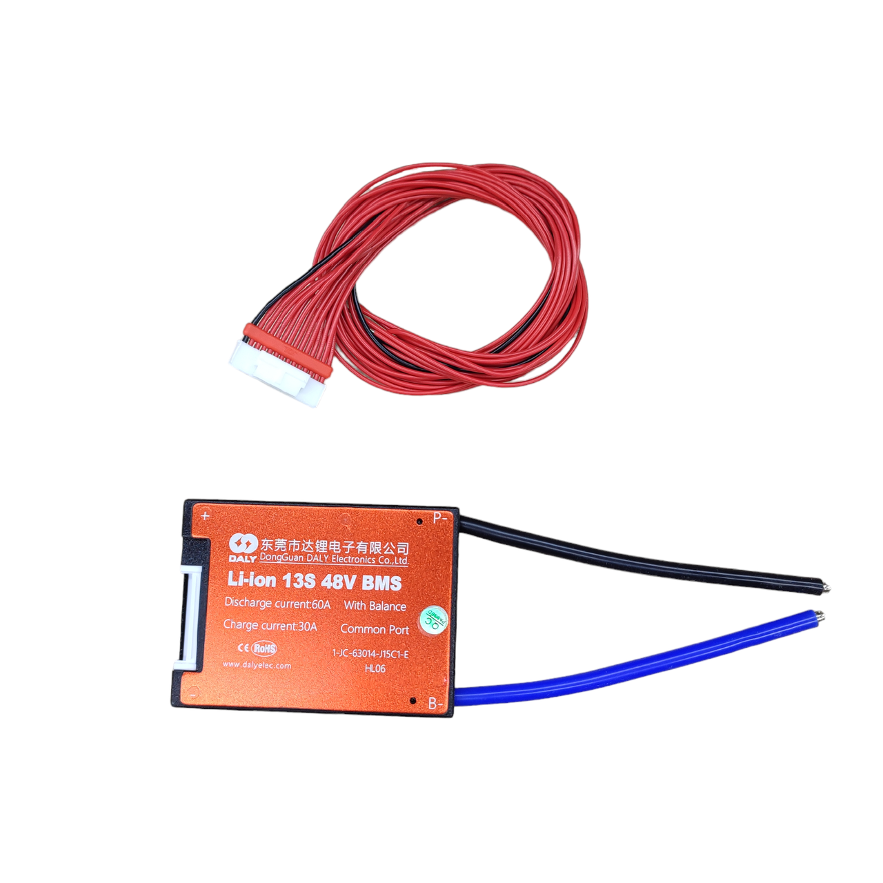 BMS контролер 13S 48 вольтів 60A з балансиром, фото 1