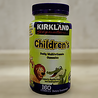 Витамины для детей Kirkland Signature Children's Daily Multivitamin Gummies 160 Gummies киркланд сигнатуре