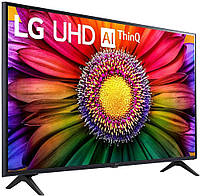 Телевизор LG 45 дюймов UHD Smart TV Android 11 WiFi LED 4К Смарт ТВ