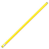 Палка гимнастическая тренировочная Zelart FI-1398-0_8 цвет желтый ht