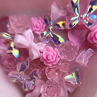 Шарм для декору нігтів Mix Весняний (30 штук)