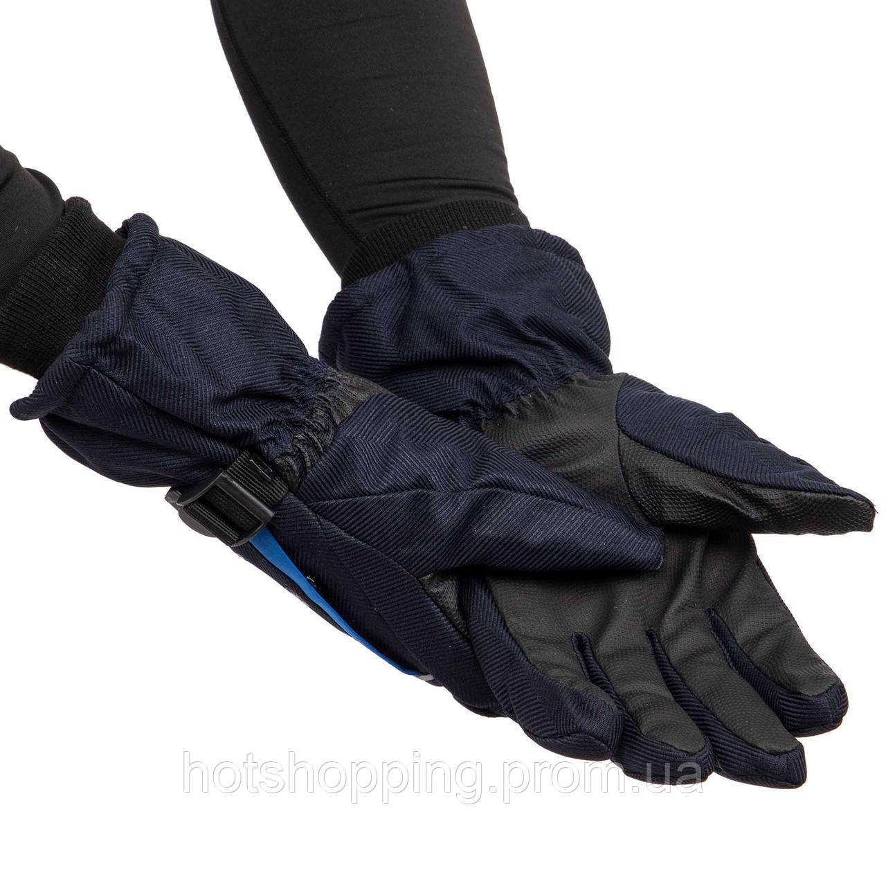 Перчатки горнолыжные мужские теплые MARUTEX A-3320 размер L-XL цвет темно-синий-оранжевый ht - фото 8 - id-p2147849072