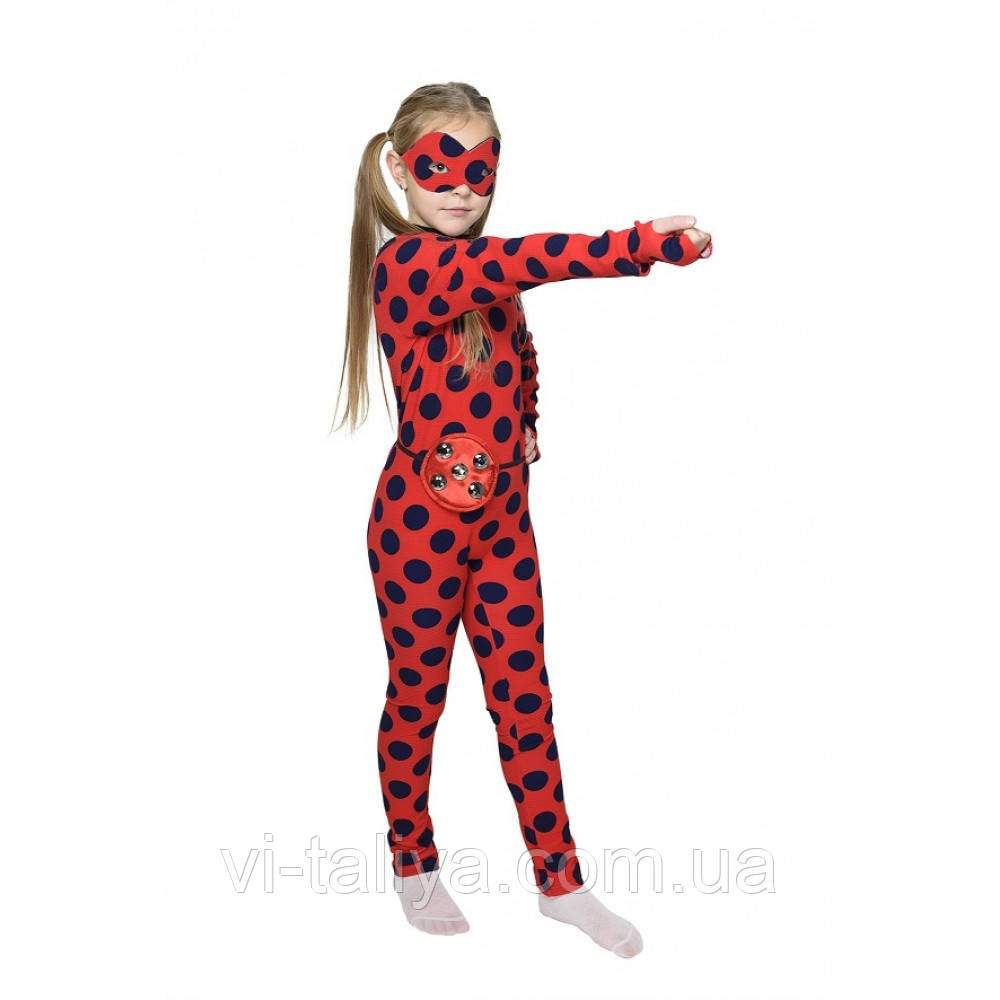 Маскарадный костюм для девочек Леди Баг, без парика - фото 1 - id-p2147880431