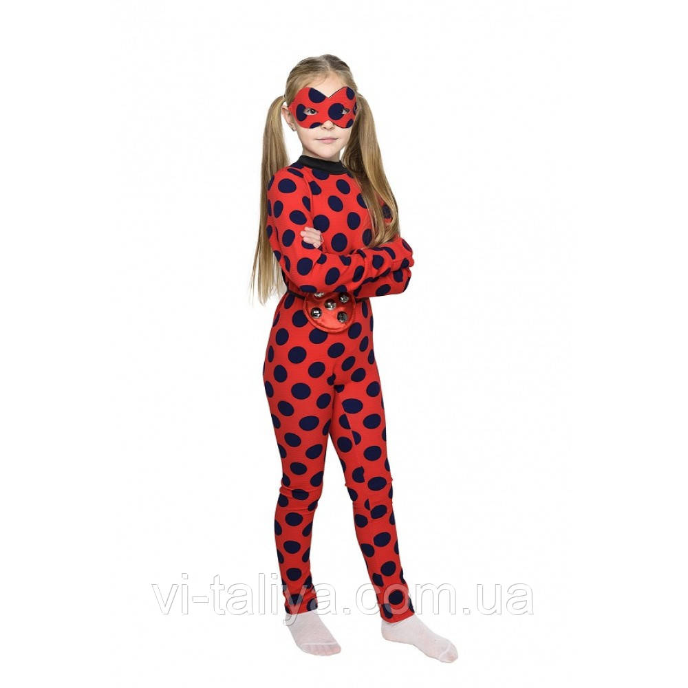 Маскарадный костюм для девочек Леди Баг, без парика - фото 6 - id-p2147880431