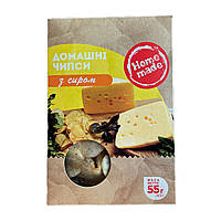 Картофельные чипсы с сыром, ТМ "Home made", 55 г