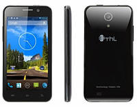 Сенсорный мобильный телефон THL W100S Черный 4 ядра 1.3 ГГц (134x68x10 мм) 2 SIM Бюджетный смартфон